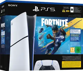 Coolblue PlayStation 5 Slim Digital Edition - Fortnite Flowering Chaos bundel aanbieding