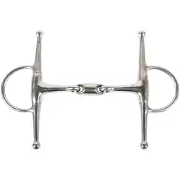 Decathlon Naaldbit voor paarden met dubbele onderbreking Harry's Horse aanbieding