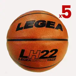Decathlon Pack van 5 Ballen LH22 Basket aanbieding