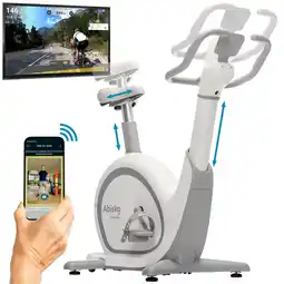 Decathlon Hometrainer Abisko - Stuur, zadel automatisch hoogte verstelbaar - connected aanbieding