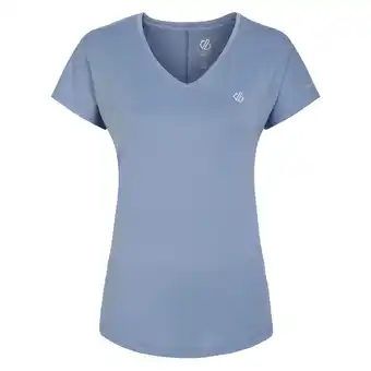 Decathlon Dames Vigilant Actief TShirt (Regenachtig Blauw) aanbieding
