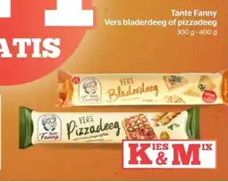 Spar Tante fanny vers bladerdeeg of pizzadeeg aanbieding