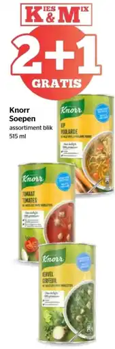 Spar Knorr Soepen aanbieding