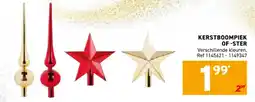 Trafic Kerstboompiek of ster aanbieding