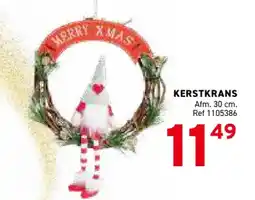 Trafic Kerstkrans aanbieding