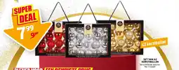 Trafic Set van 42 kerstballen aanbieding