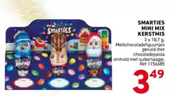 Trafic Smarties mini mix kerstmis aanbieding