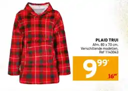 Trafic Plaid trui aanbieding