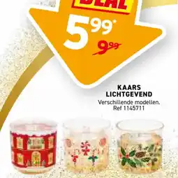 Trafic Kaars lichtgevend aanbieding