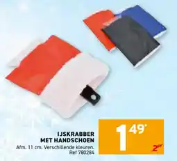 Trafic Ijskrabber met handschoen aanbieding