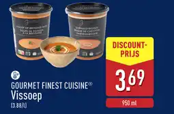 ALDI Gourmet finest cuisine vissoep aanbieding