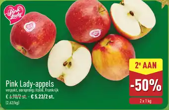 ALDI Pink Lady-appels aanbieding