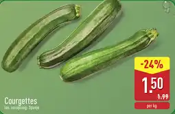 ALDI Courgettes aanbieding