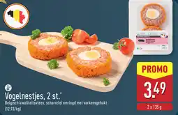 ALDI Vogelnestjes aanbieding