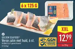 ALDI Golden seafood verse zalm met huid aanbieding