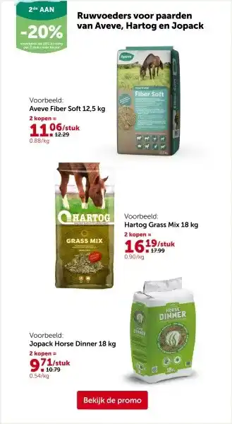 AVEVE Hartog Grass Mix 18 kg aanbieding
