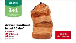AVEVE Aveve Haardhout in net 10 dm³ aanbieding