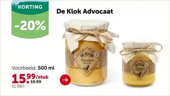 AVEVE De Klok Advocaat aanbieding