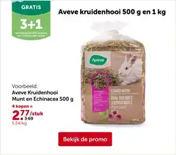 AVEVE Aveve Kruidenhooi Munt en Echinacea 500 g aanbieding