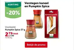 AVEVE Pumpkin Spice 37 g aanbieding