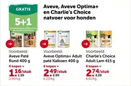 AVEVE Charlie's Choice Adult Lam 415 g aanbieding