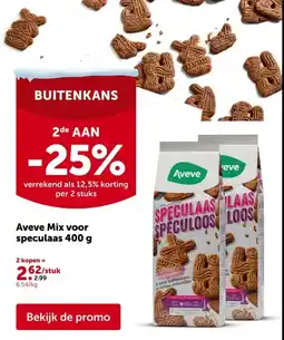AVEVE Aveve Mix voor speculaas 400 g aanbieding