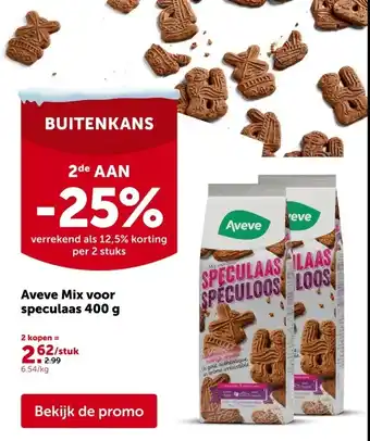 AVEVE Aveve Mix voor speculaas 400 g aanbieding