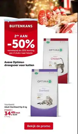 AVEVE Adult Sterilised Kip 6 kg aanbieding