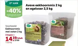 AVEVE Eekhoornmix met noten 2 kg aanbieding