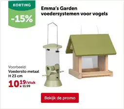 AVEVE Voedersilo metaal H 23 cm aanbieding
