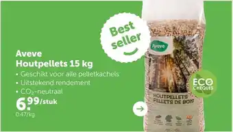AVEVE Aveve Houtpellets 15 kg aanbieding