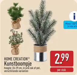 ALDI Home creation kunstboompje aanbieding