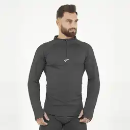 Decathlon Thermoshirt met halve rits IRONBOY TURBO aanbieding