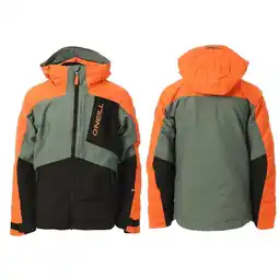 Decathlon O’Neill kinder skipak grijs-oranje aanbieding