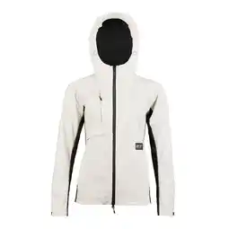 Decathlon Softshell damesjas met capuchon - P-ROCK W - gebroken wit - Outdoor - Fiets aanbieding