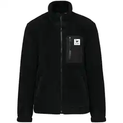 Decathlon Sherpa Fleece Jack - Klassieke pasvorm / Gerecycled (Zwart) aanbieding