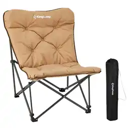 Decathlon Lindon Relax Butterfly Lounge Campingstoel Staal 136kg aanbieding