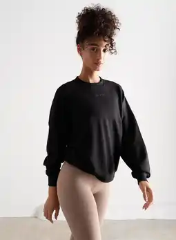 Decathlon Dames Sweatshirt Ademend Zwart aanbieding