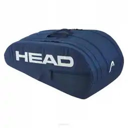 Decathlon RACKET BAG HEAD BASE L NAVY BLUE 261305 aanbieding
