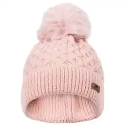 Decathlon Dames Freja Pom Pom muts (Misty Rose) aanbieding
