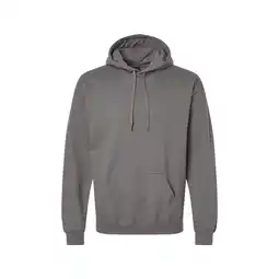 Decathlon Unisex Softstyle Fleece Midweight Hoodie voor volwassenen (Houtskool) aanbieding