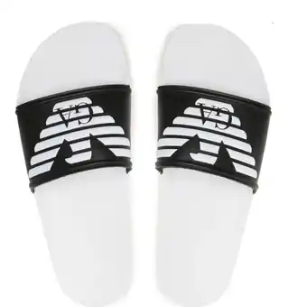 Decathlon Zwembadslippers voor volwassenen Emporio Armani Beachwear aanbieding