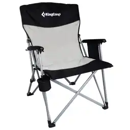 Decathlon Campingstoel Camping klapstoel Vouwstoel XL Outdoor armleuning staal 136 kg aanbieding
