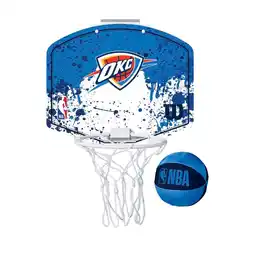 Decathlon Oklahoma City Thunder Wilson NBA Mini Basketbalring aanbieding