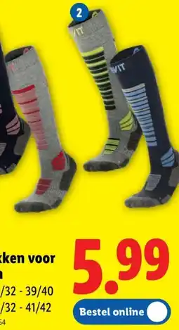 Lidl CRIVIT Sportsokken voor kinderen aanbieding