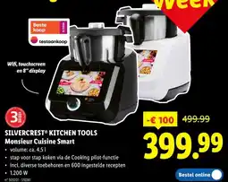 Lidl SILVERCREST KITCHEN TOOLS Monsieur Cuisine Smart aanbieding