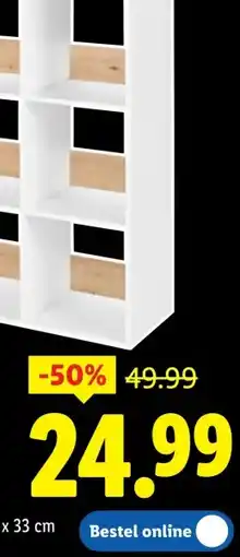 Lidl LIVARNO HOME Wandrek met 6 vakken aanbieding