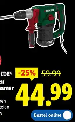 Lidl PARKSIDE Boor- en beitelhamer aanbieding