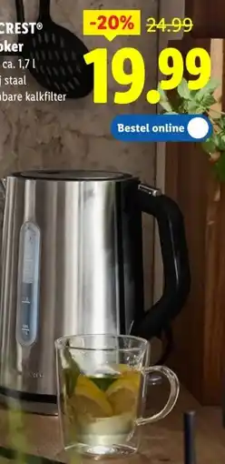 Lidl SILVERCREST Waterkoker aanbieding