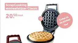 AVEVE ScrapCooking miniwafelijzer Classic aanbieding